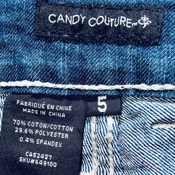 Cute fitted jeans with cuffs at bottom - Picture 12 of 12